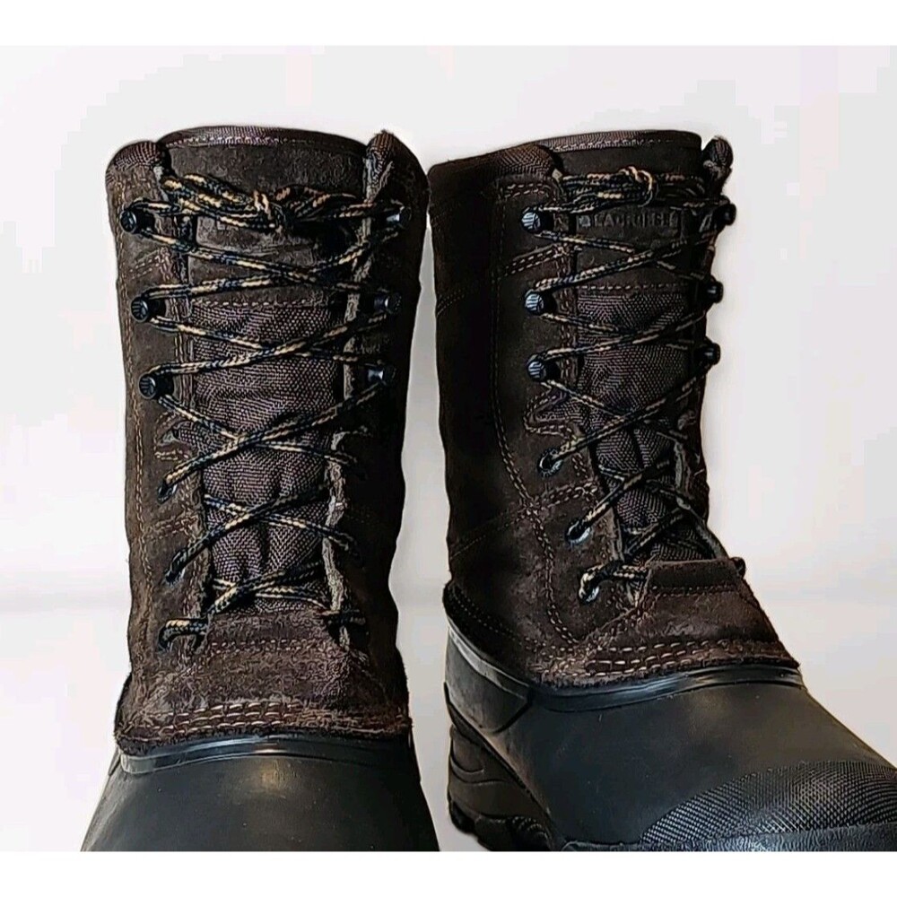 **LACROSSE Pine Top Boots 11” Men's Sz 8 Brown Leather Suede Mid-Calf Insulated - Picture 7 of 10
